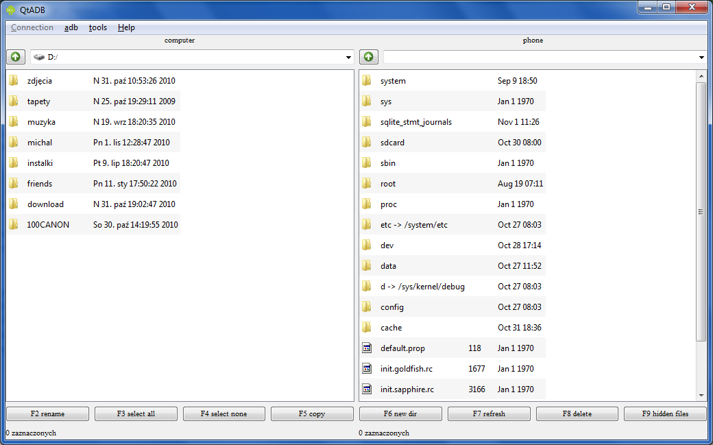 Windows 7 QtADB 0.8.0 full
